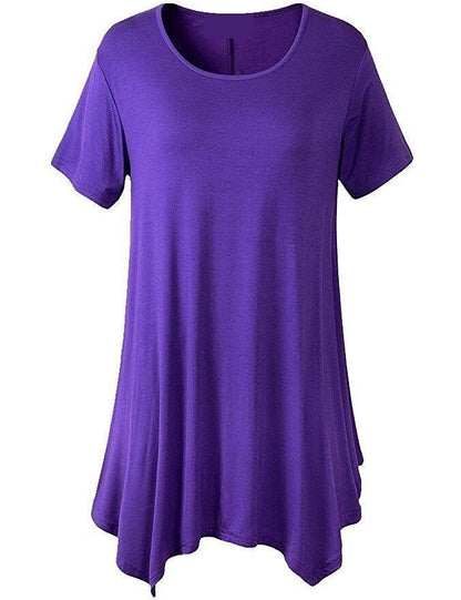 Women's Summer Mid-length Short-sleeved T-shirt