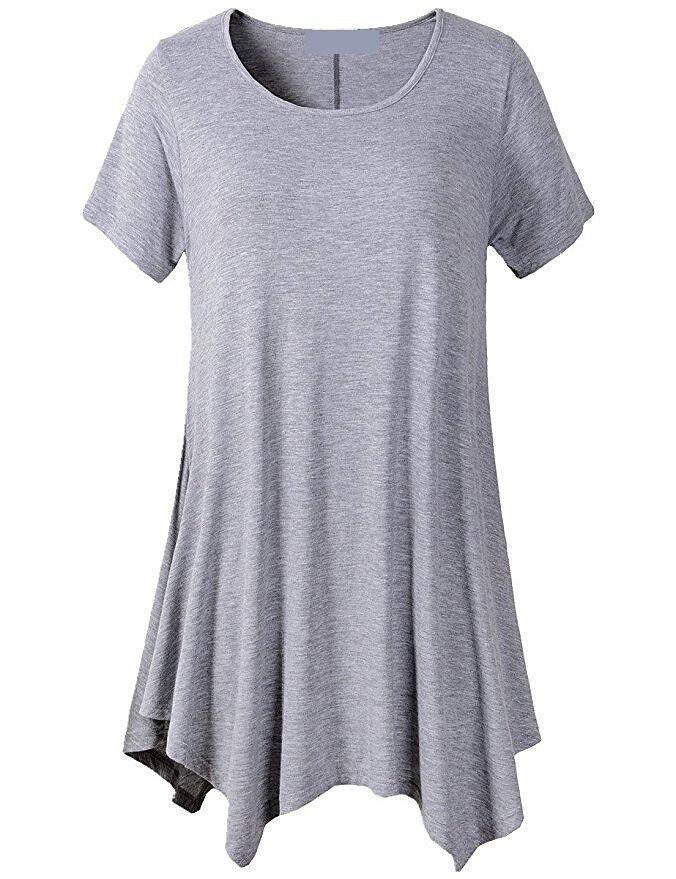 Women's Summer Mid-length Short-sleeved T-shirt