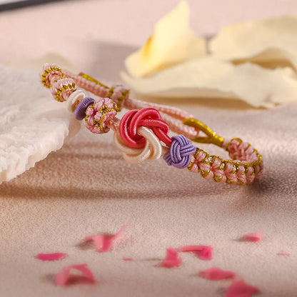 Peach Blossom Knot Bracelet