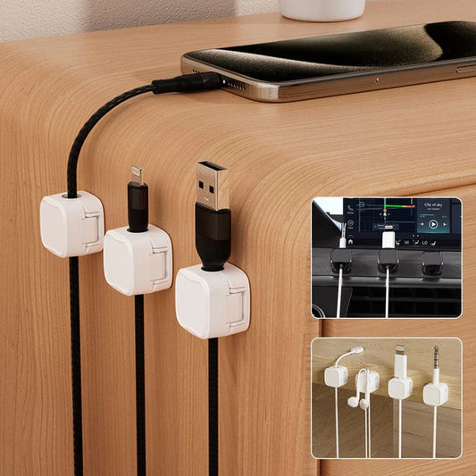 Magnetic Clips Cables Organizer