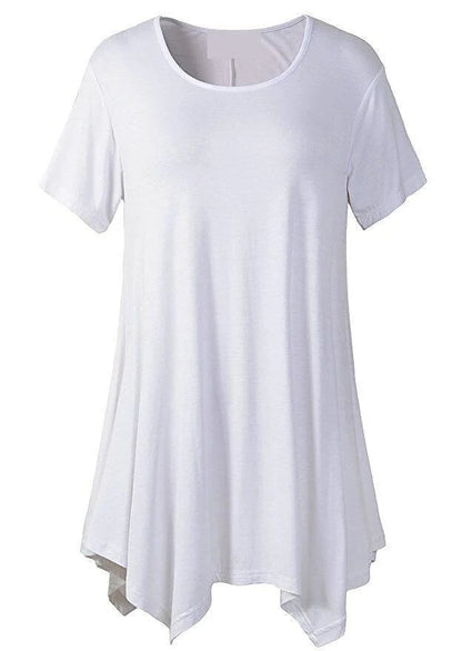 Women's Summer Mid-length Short-sleeved T-shirt