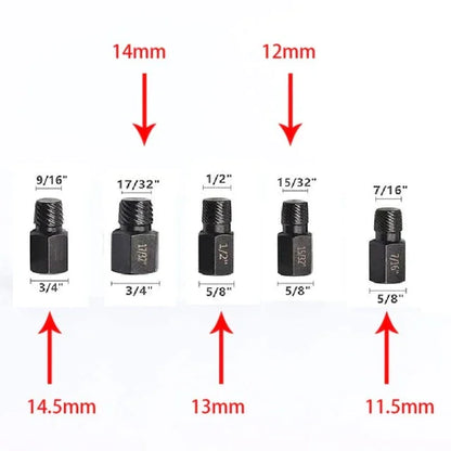 Screw and Bolt Power Extractor Kit