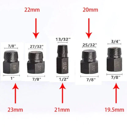 Screw and Bolt Power Extractor Kit