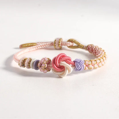 Peach Blossom Knot Bracelet