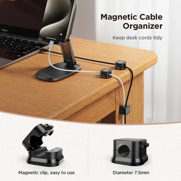 Magnetic Clips Cables Organizer