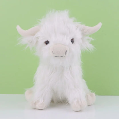 Eco-Friendly Scottish Highland Cow Soft Plush Toy