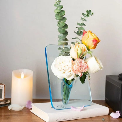 Transparent Photo Frame Vase