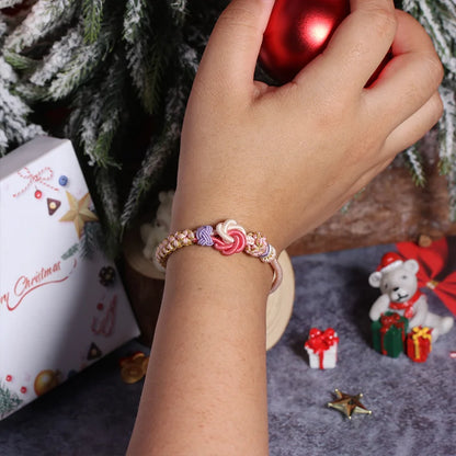 Peach Blossom Knot Bracelet